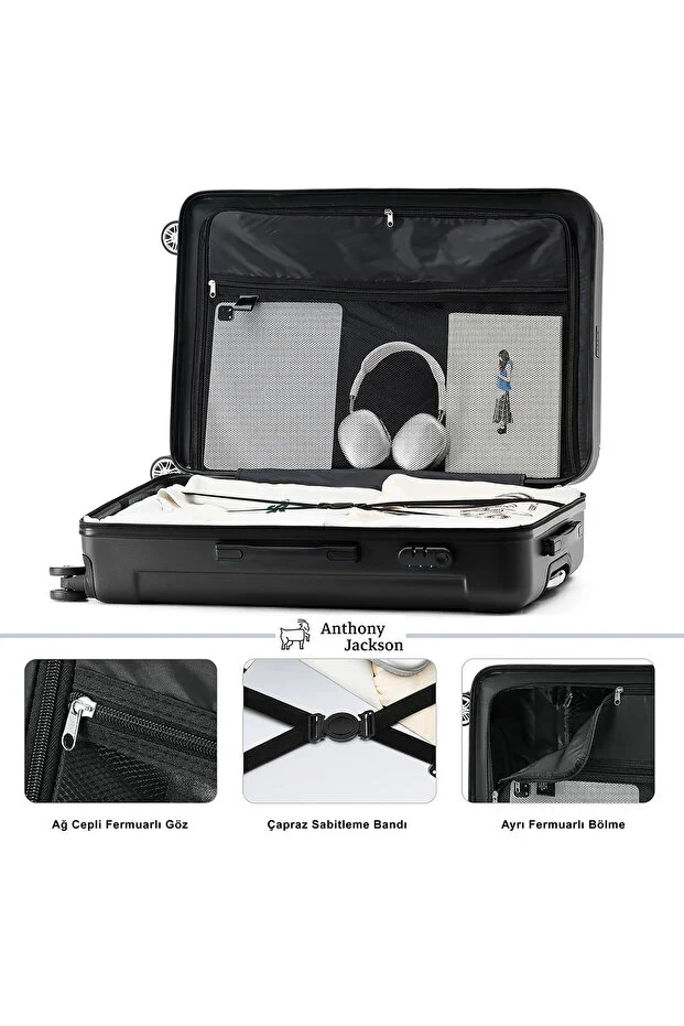 ANTHONY JACKSON Ultra Hafif ABS Valiz TRION